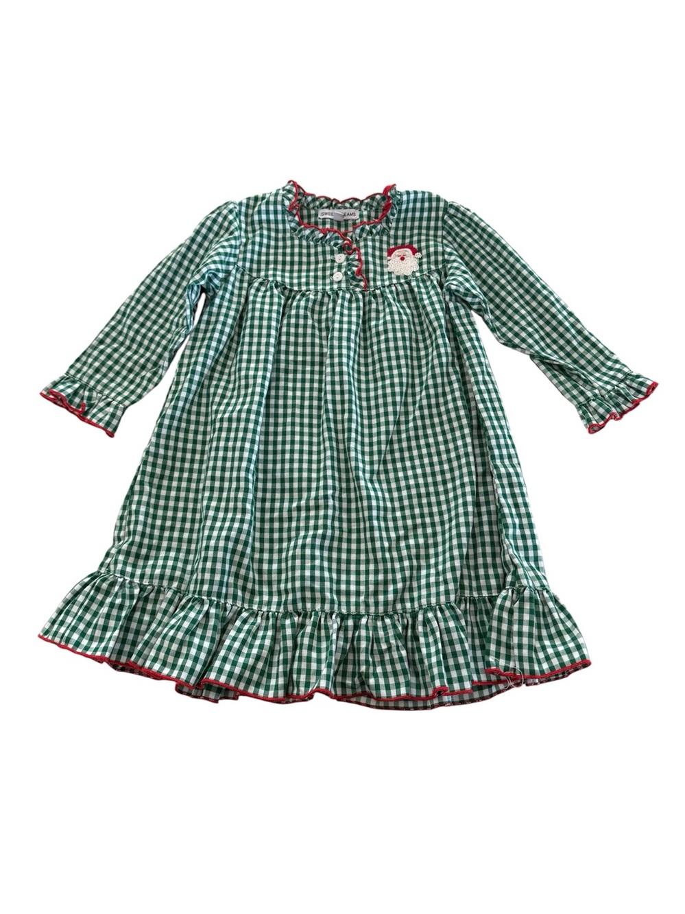 Green Gingham Santa Gown
SWEET DREAMS - Picture 7 of 7